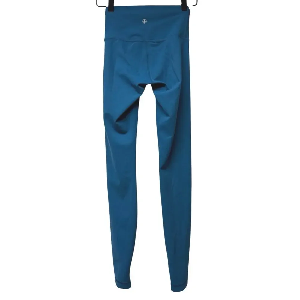Lululemon Wunder Train High-Rise Tight 28” Water Drop Blue Legging Size 2 W5DJ0S